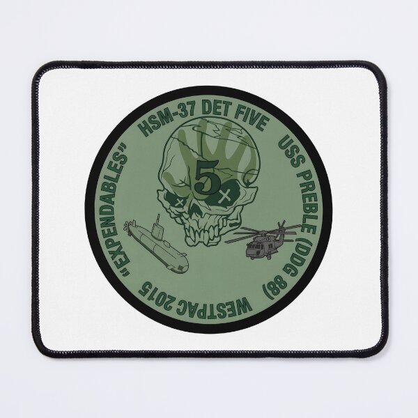 Item preview, US Navy HSM-37 Detachment 5 "Expendables" WESTPAC 2015 Deployment Patch designed and sold by CharlieDesings.