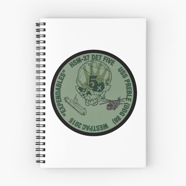 Item preview, US Navy HSM-37 Detachment 5 "Expendables" WESTPAC 2015 Deployment Patch designed and sold by CharlieDesings.