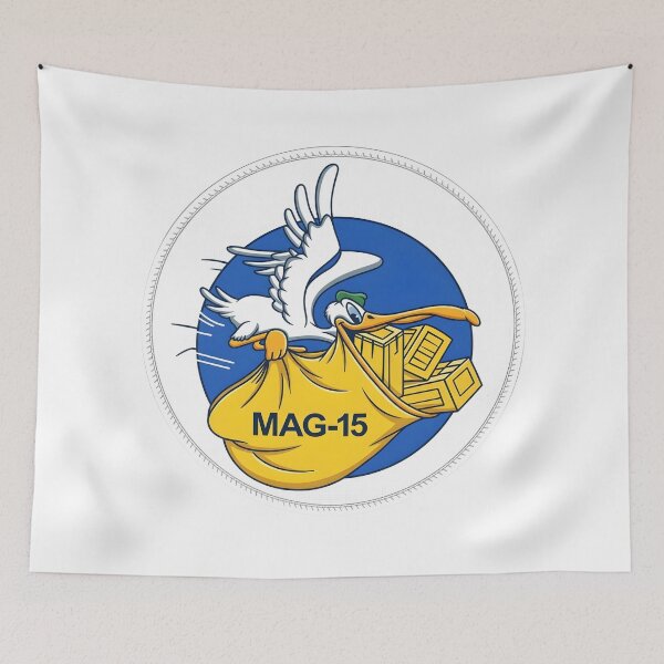 Item preview, USMC MAG-15 Marine Aircraft Group 15 Pelican Transport Patch    designed and sold by CharlieDesings.