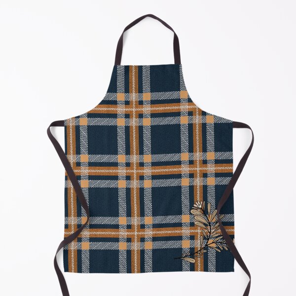 Item preview, Classic Tartan Pattern With Leaves Branch designed and sold by Jeffrey-Jeffrey.