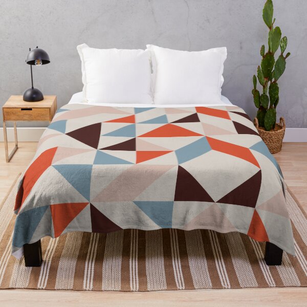 Item preview, Modern Geo with Orange Repeatable designed and sold by Sharon Schwalbe.