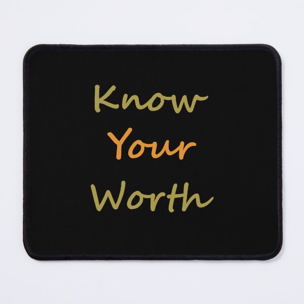 Item preview, Know your worth - daily life story designed and sold by Spreading Smile.