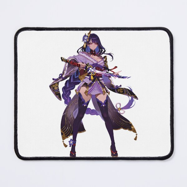 Item preview, Raiden Shogun Sticker | Genshin Impact Sword Draw Anime Decal designed and sold by RGB-crayon.