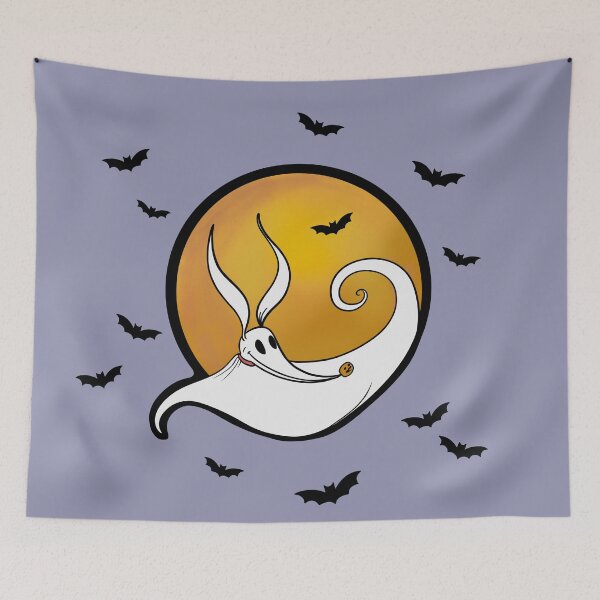 Item preview, nightmare before christmas dog jack skellington zero designed and sold by DanisPixieArt.