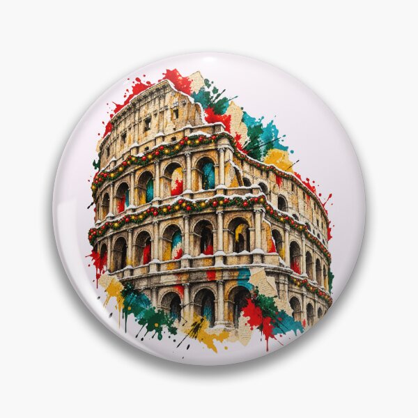 Item preview, Roman Colosseum celebrates Christmas designed and sold by TaruHonu.