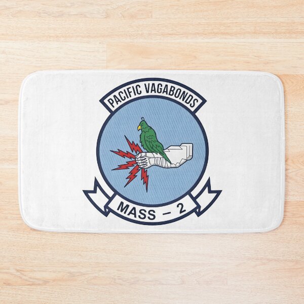 Item preview, USMC MASS-2 "Pacific Vagabonds" Marine Air Support Squadron 2 Patch designed and sold by CharlieDesings.