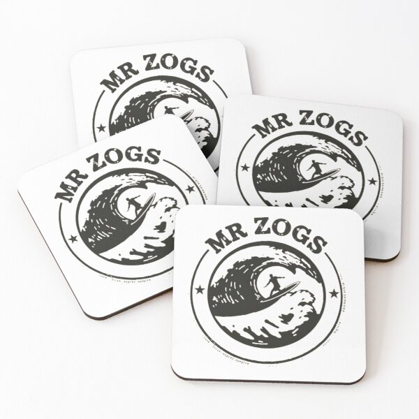 Item preview, Mr Zogs Black and White Surfing Wave Circle | Minimalist Surf Art designed and sold by MystiColo.
