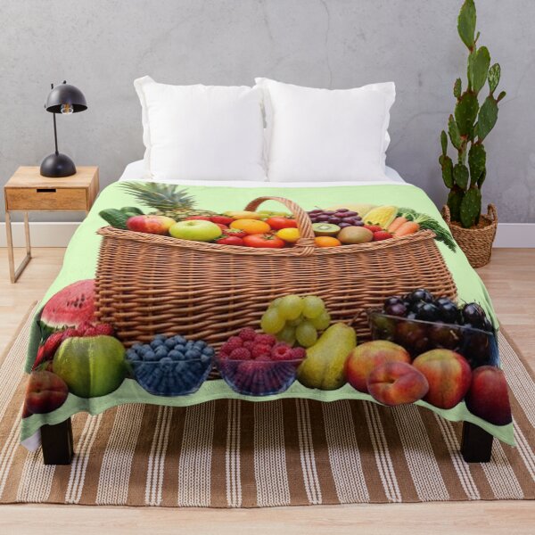 Item preview, Fresh Fruit Basket Harvest Transparent Art designed and sold by PetalsPaws.