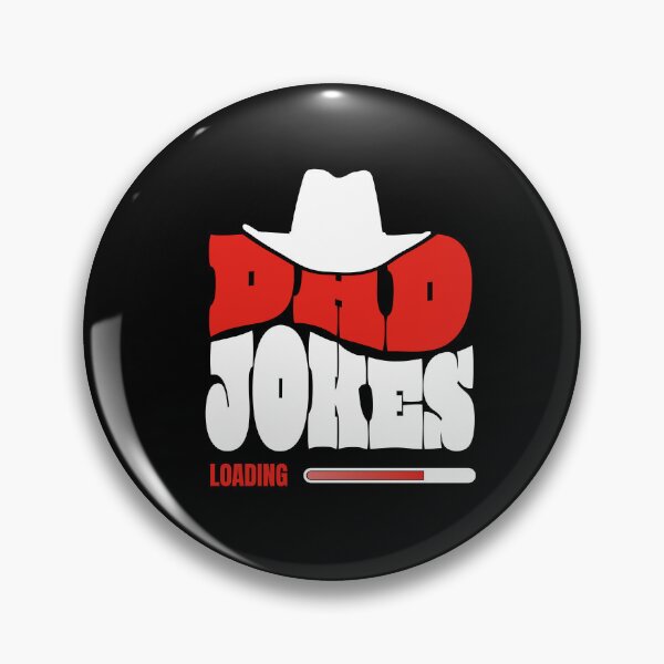 Item preview, Dad Jokes Loading Funny Cowboy Typography Shirt designed and sold by BubbleWings.