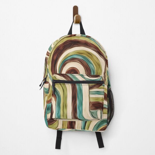 Item preview, Retro Earth Tone Swirls designed and sold by Hen-C-Art.