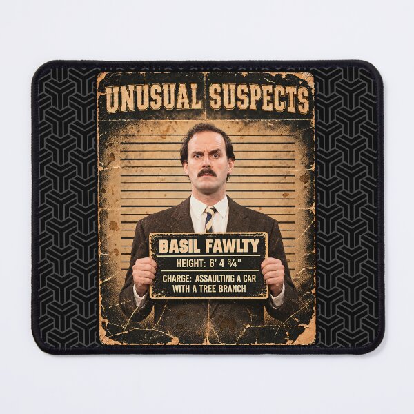 Item preview, Unusual Suspects "Basil Fawlty" designed and sold by TeeCodes.