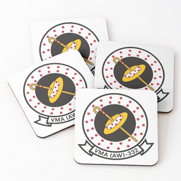 Item preview, USMC VMA(AW)-332 "Moonlighters" All-Weather Attack Squadron Patch designed and sold by CharlieDesings.