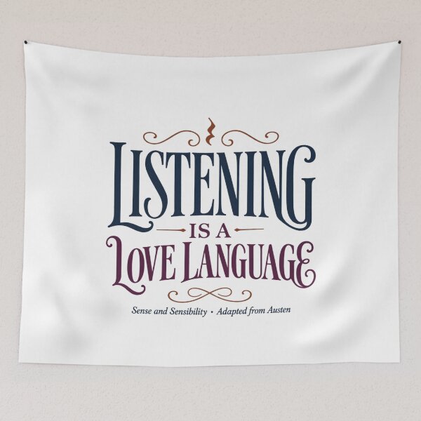 Item preview, Sense and Sensibility: Listening Is a Love Language designed and sold by Fenay Designs.
