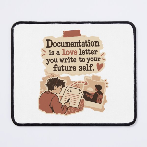 Item preview, Documentation Is a Love Letter designed and sold by ThreadQuirk.