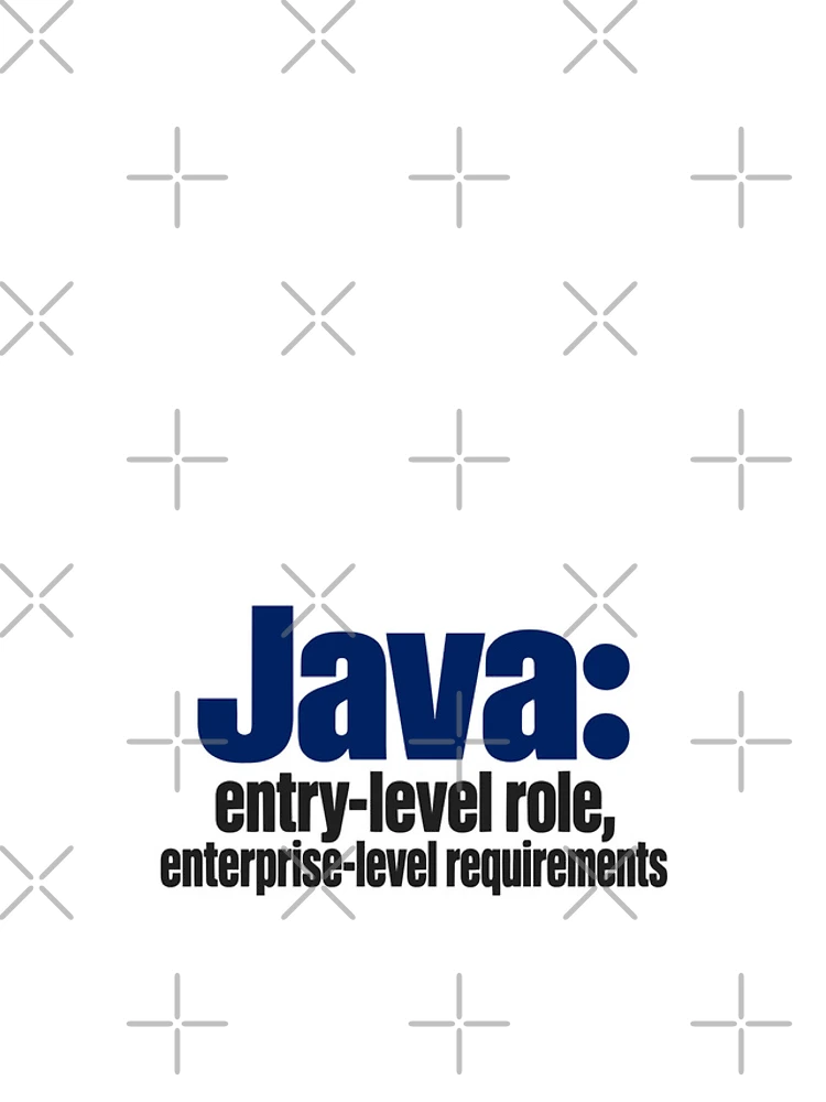 Thumbnail 5 of 5, iPhone Case, Java Entry-Level Role Enterprise Requirements Funny Programmer Typography designed and sold by ThreadQuirk.