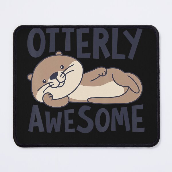 Item preview, Otterly Awesome Otter Lover Animal Pun Wildlife Gift designed and sold by Moscettakkk.