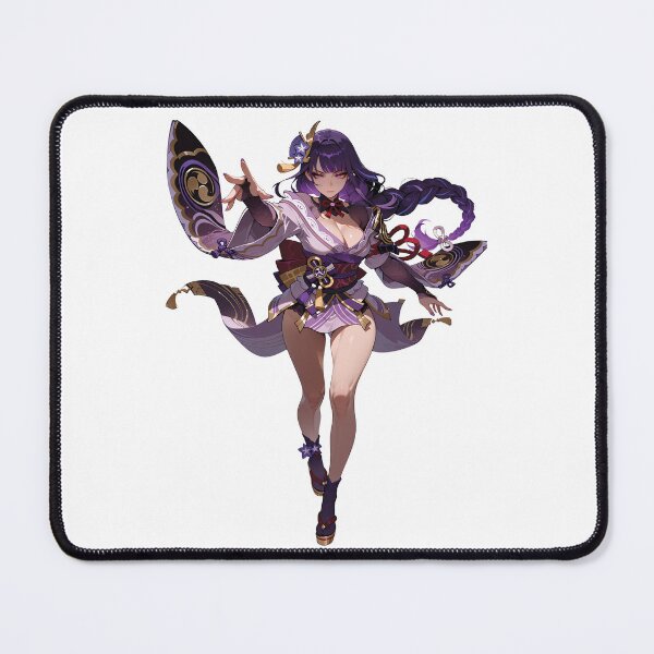 Item preview, Raiden Shogun Sticker | Genshin Impact Lightning Anime Decal designed and sold by RGB-crayon.