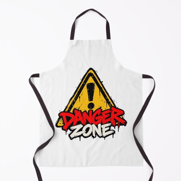 Item preview, DANGER ZONE Graffiti Warning Sign Street Art designed and sold by DesignGraphica.
