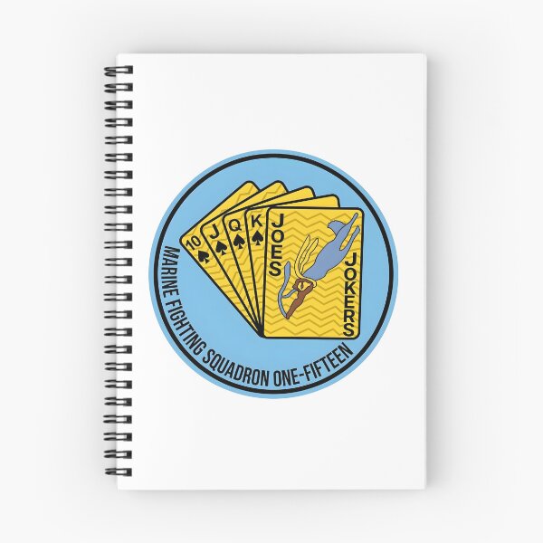 Artikelvorschau, USMC VMF-115 „Joe’s Jokers“ Royal Flush Spielkarten-Aufnäher entworfen und verkauft von CharlieDesings.