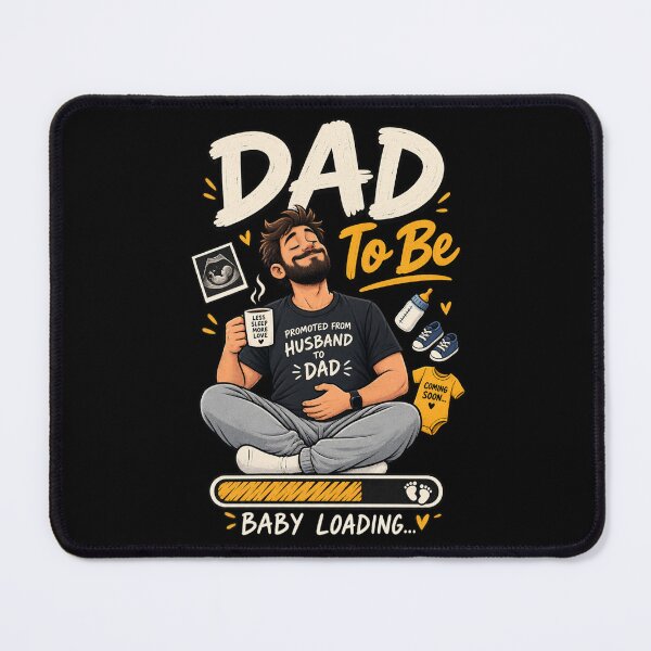 Item preview, Dad to Be – Baby Loading Vintage Pregnancy Announcement designed and sold by SidTastic .
