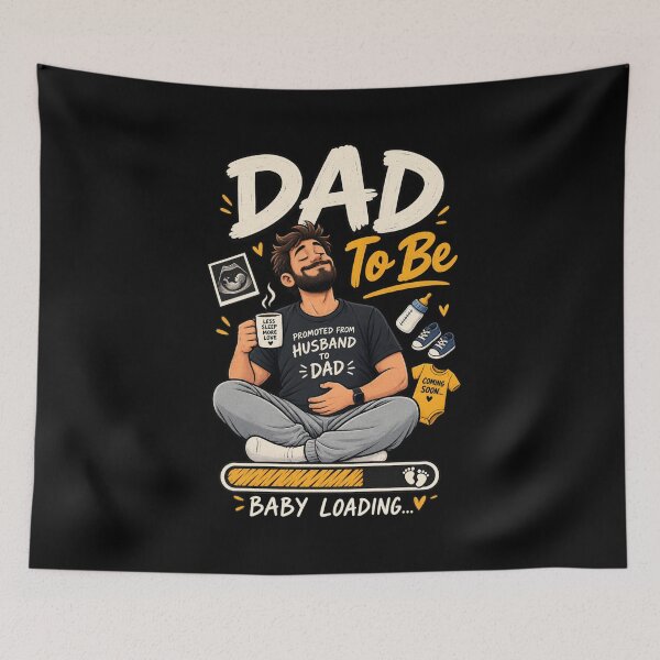 Item preview, Dad to Be – Baby Loading Vintage Pregnancy Announcement designed and sold by SidTastic .