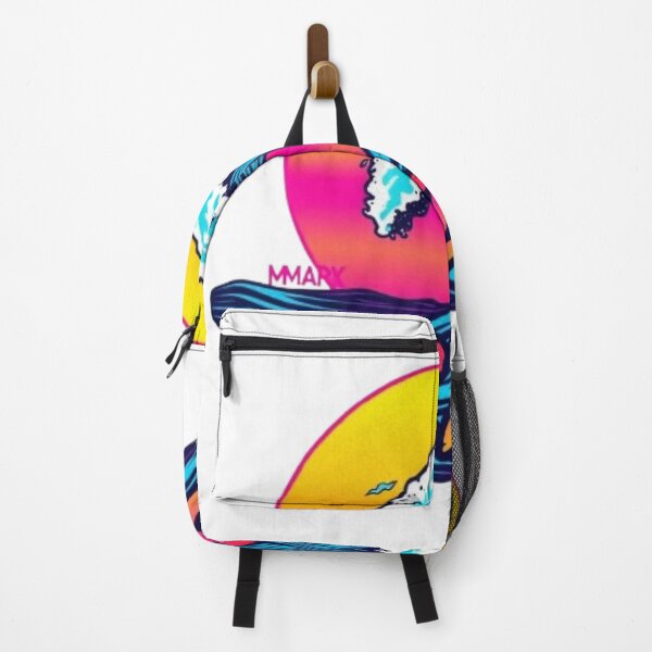 Item preview, Mr Zogs Neon Sunset Wave | Retro 80s Synthwave Surf Design designed and sold by MystiColo.