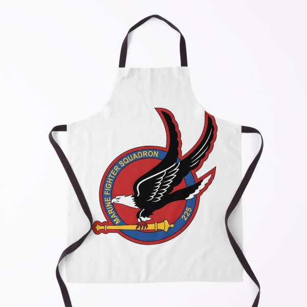 Item preview, USMC VMF-225 "Vagabonds" Eagle and Cannon Fighter Patch designed and sold by CharlieDesings.