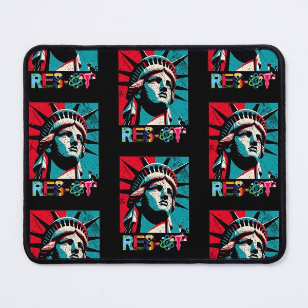 Item preview, Statue of Liberty Resist Vintage Street Art Social Justice Equality designed and sold by RamonaTeal.