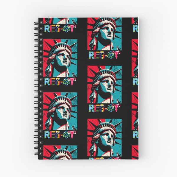 Item preview, Estatua de la Libertad Resistencia Arte callejero vintage Justicia social Igualdad designed and sold by RamonaTeal.