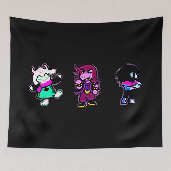 Item preview, Deltarune Kris Susie Ralsei Video Game Characters designed and sold by EuphemiaFa.