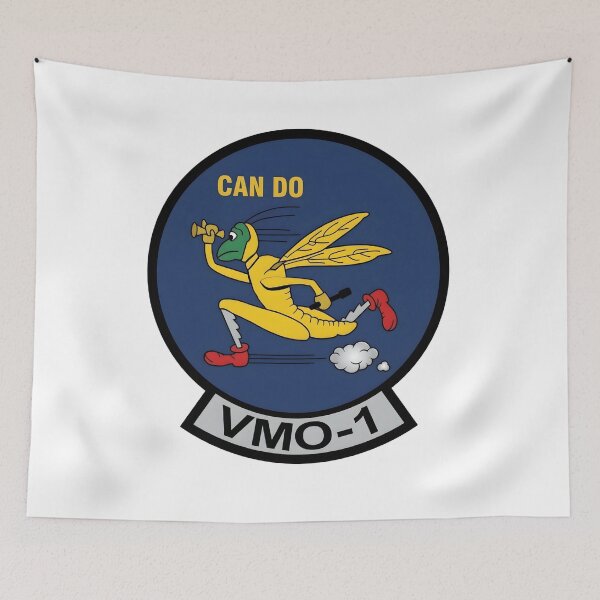 Item preview, USMC VMO-1 Marine Observation Squadron 1 Patch designed and sold by CharlieDesings.