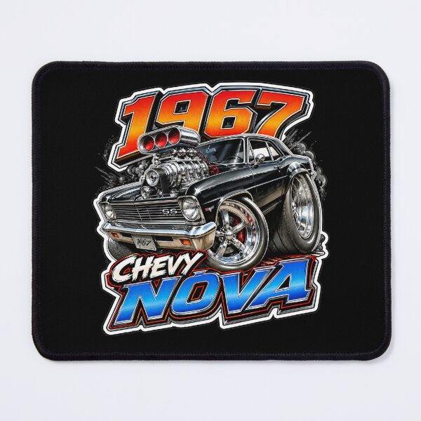 Item preview, 1967 Chevy Nova Supercharged Classic Muscle Car Art designed and sold by Wilcox PhotoArt.