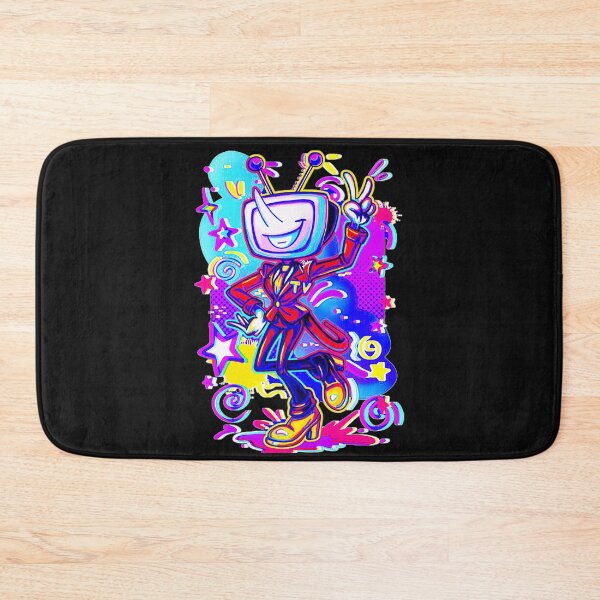 Item preview, Tv Head Character Vaporwave Culture Synthwave Music Fan designed and sold by EuphemiaFa.