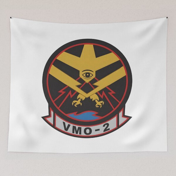 Item preview, USMC VMO-2 Marine Observation Squadron 2 Patch designed and sold by CharlieDesings.
