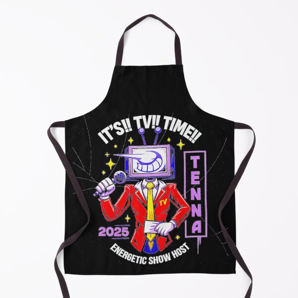 Item preview, It's!! Tv!! Time!! Energetic Show Host Tena 2025 Television Broadcasting Presenter designed and sold by EuphemiaFa.