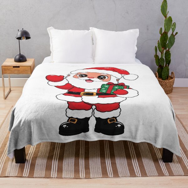 Item preview, Santa Claus - Waving with Christmas Present designed and sold by Marshallamoakohene.