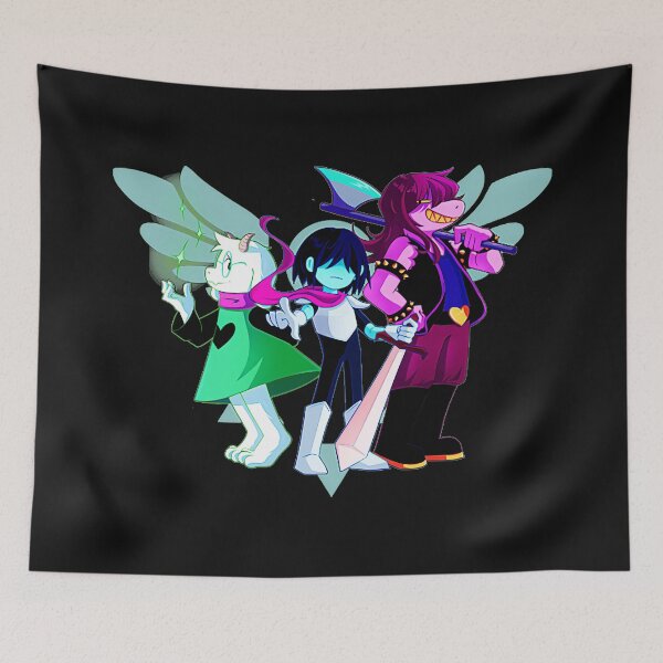 Item preview, Deltarune Characters Kris Ralsei Susie Gamers Fandom RPG Game designed and sold by EuphemiaFa.