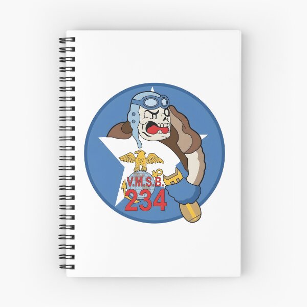 Item preview, USMC VMSB-234 "Filthy Two-Thirty-Four" WWII Scout Bombing Squadron Patch designed and sold by CharlieDesings.