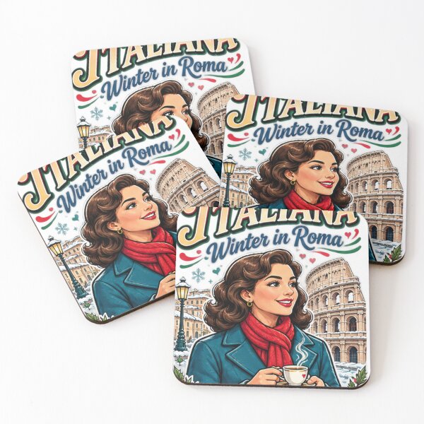 Item preview, Bella italiana winter in Rome,a Rome Italy Cozy Vintage  designed and sold by Eddiediallo92.