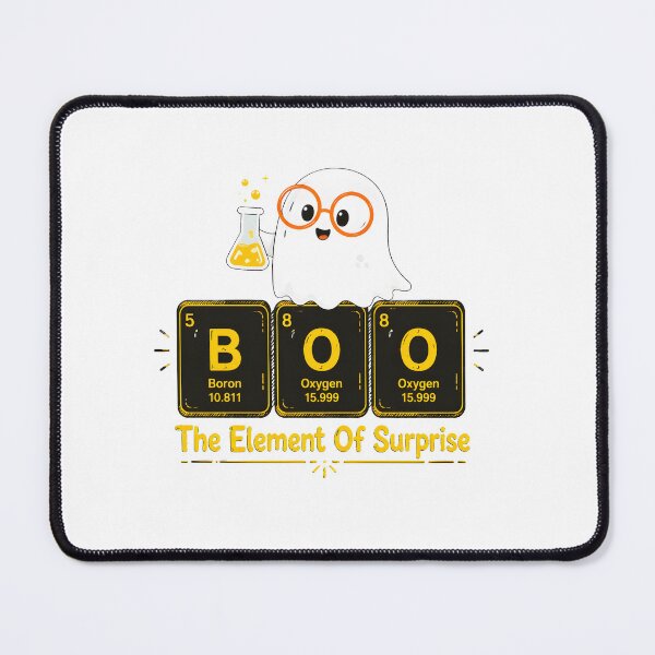 Item preview, BOO The Element Of Surprise Ghost Chemistry Halloween designed and sold by Maladies.