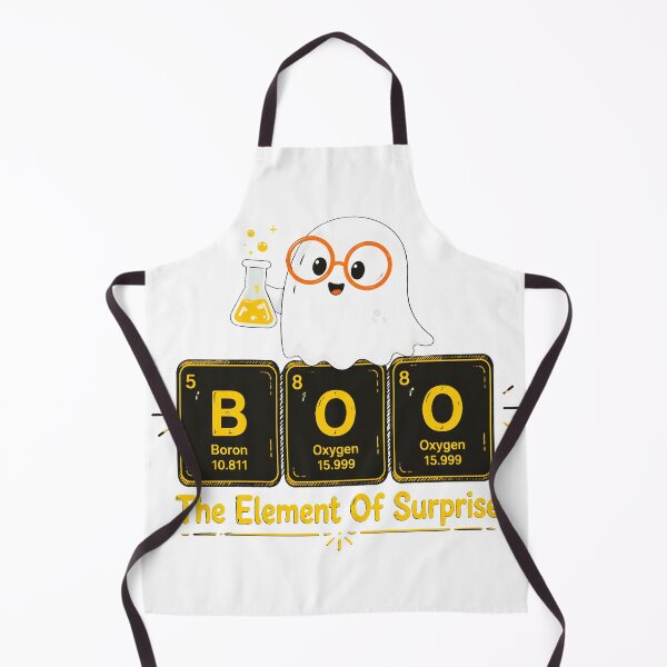 Item preview, BOO The Element Of Surprise Ghost Chemistry Halloween designed and sold by Maladies.