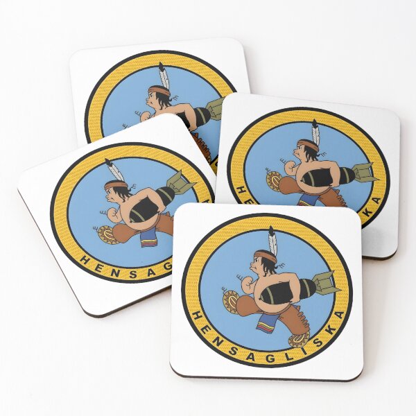 Item preview, USMC VMSB-236 "Hensagliska" WWII Scout Bombing Squadron Patch designed and sold by CharlieDesings.