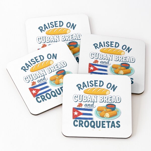 Item preview, Raised on Cuban Bread and Croquetas designed and sold by Maladies.