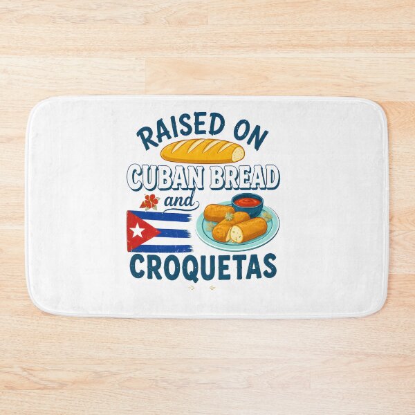 Item preview, Raised on Cuban Bread and Croquetas designed and sold by Maladies.