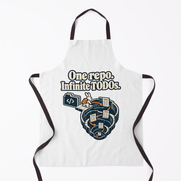 Item preview, Un repositorio infinito TODOs Rabbit Explorer Gráfico designed and sold by ThreadQuirk.