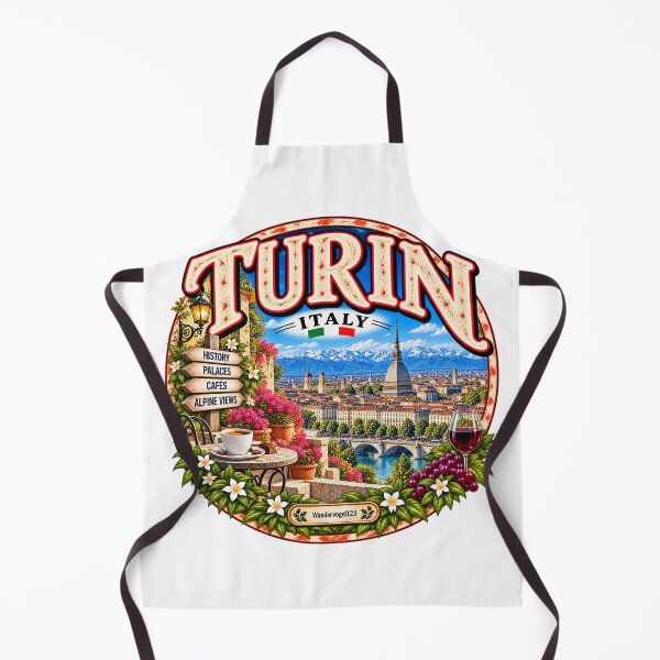 Item preview, Turin, Italy – Mole Antonelliana, Alpine panorama & Dolce Vita designed and sold by Wandervogel123.
