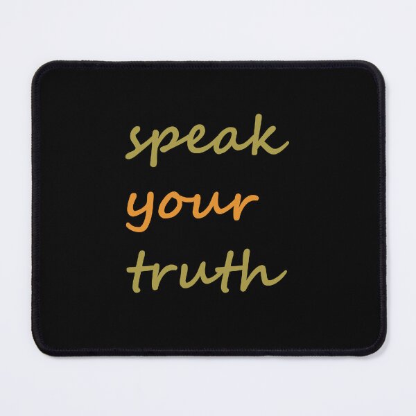 Item preview, Speak your truth - daily life story designed and sold by Spreading Smile.