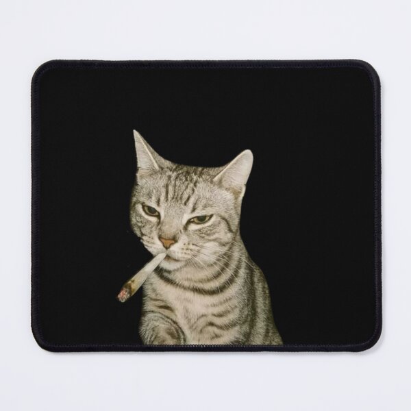 Item preview, A cat smoking designed and sold by Basado.