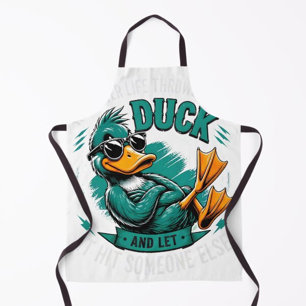 Item preview, Whatever Life Throws At You Duck Funny Sunglasses Duck Pun designed and sold by Maladies.
