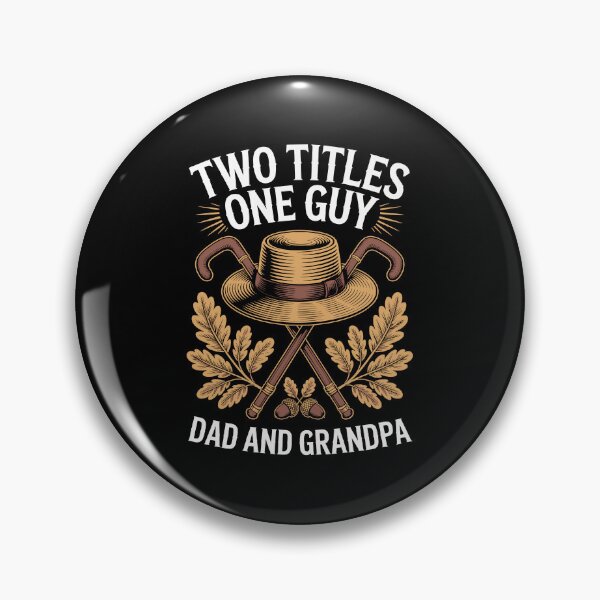 Item preview, Dos títulos, un solo hombre: papá y abuelo – Arte de sombreros vintage designed and sold by jkrphoto.